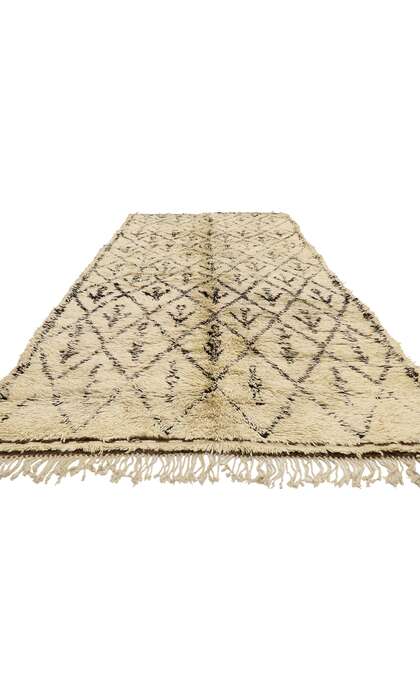 7 x 14 Vintage Moroccan Beni Ourain Rug 21403
