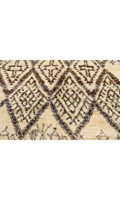 6 x 14 Vintage Moroccan Beni Ourain Rug 21406