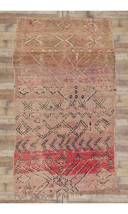6 x 9 Vintage Moroccan Rug 21423