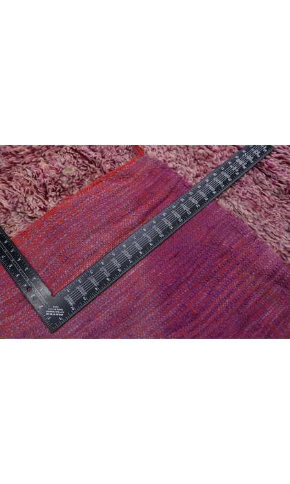6 x 8 Vintage Purple Beni Mrirt Moroccan Rug 21425