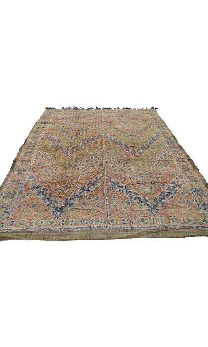 6 x 8 Vintage Beni MGuild Moroccan Rug 21428