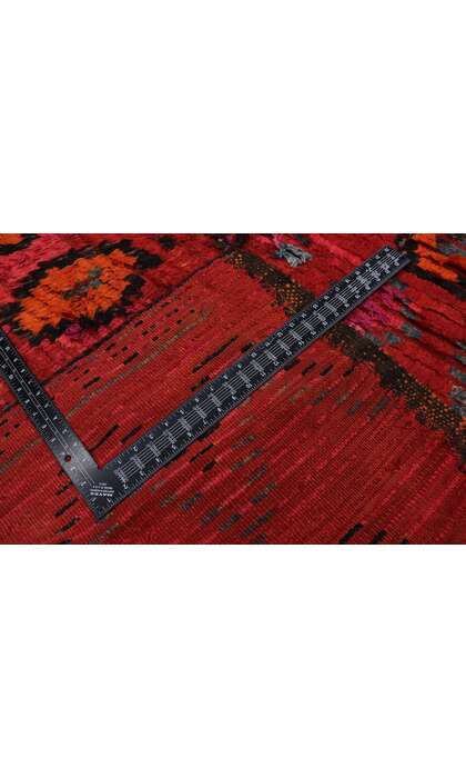 6 x 9 Vintage Red Boujad Moroccan Rug 21429