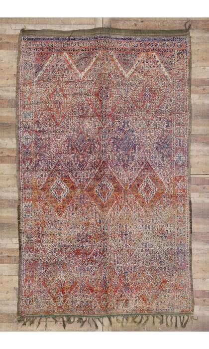 6 x 10 Vintage Beni MGuild Moroccan Rug 21432