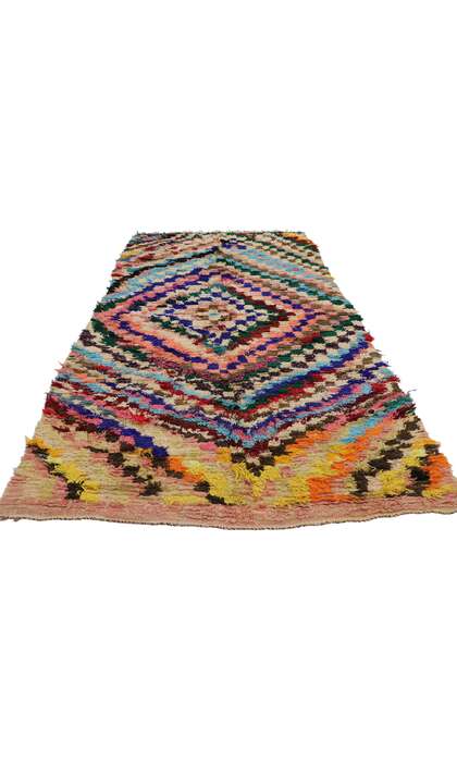 5 x 9 Vintage Moroccan Azilal Rug 21434