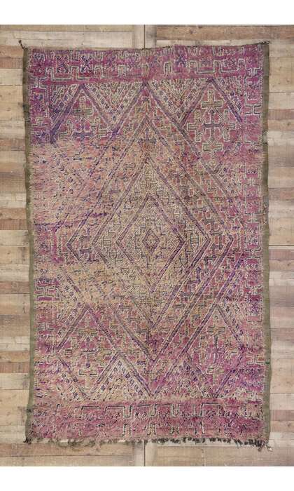 6 x 10 Vintage Beni MGuild Moroccan Rug 21435