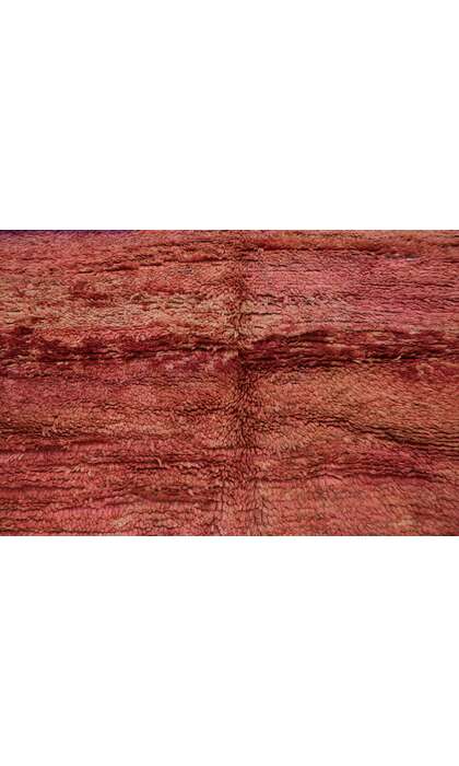 6 x 9 Vintage Purple Beni Mrirt Moroccan Rug 21445