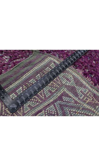 7 x 9 Vintage Purple Beni MGuild Moroccan Rug 21453