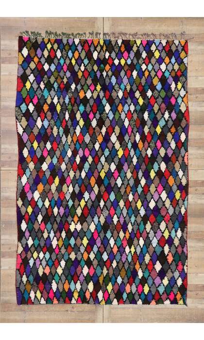 7 x 10 Vintage Moroccan Rug 21456