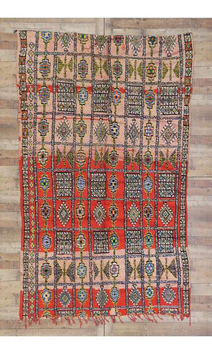 6 x 10 Vintage Moroccan Rug 21462