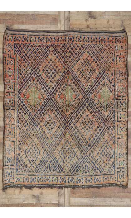 7 x 8 Vintage Moroccan Rug 214997 x 8 Vintage Moroccan Rug 21499