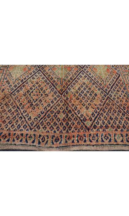 7 x 8 Vintage Moroccan Rug 21499