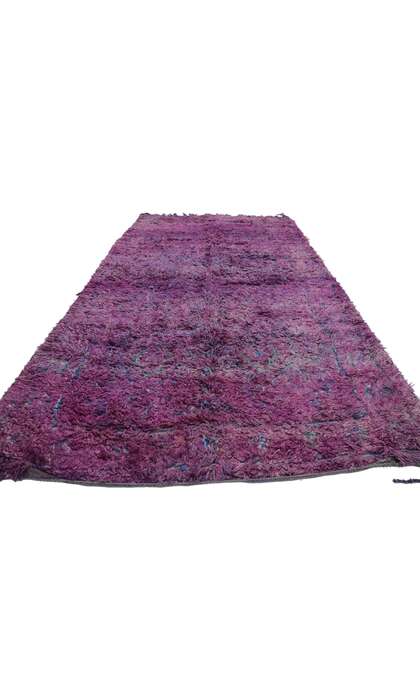 6 x 12 Vintage Purple Beni MGuild Moroccan Rug 21503