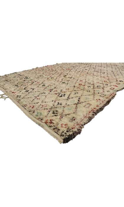7 x 11 Vintage Beni Ourain Moroccan Rug 21513