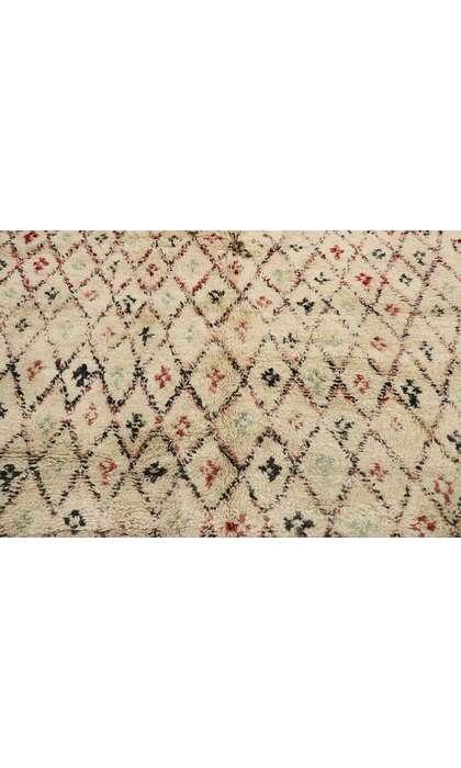 7 x 11 Vintage Beni Ourain Moroccan Rug 21513