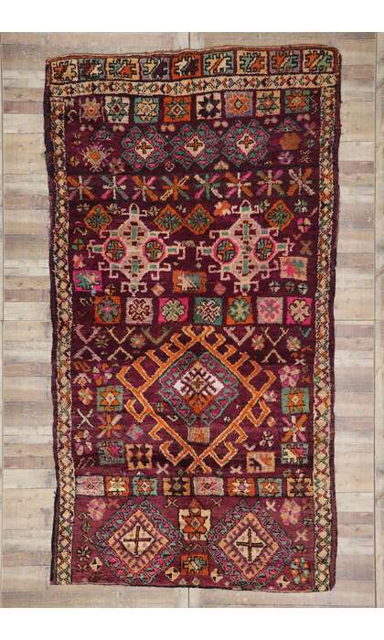 6 x 12 Vintage Moroccan Rug 21523
