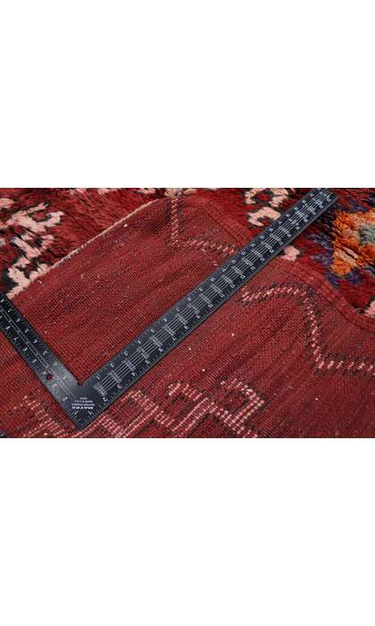 6 x 10 Vintage Red Boujad Moroccan Rug 21527