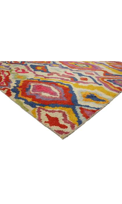 9 x 13 Colorful Turkish Tulu Rug 51863