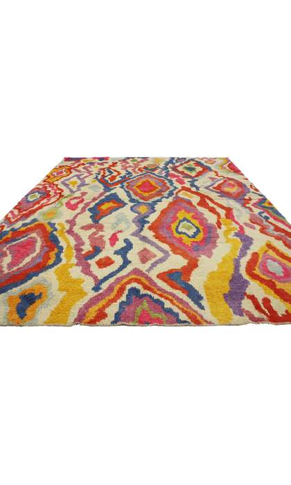 9 x 13 Colorful Turkish Tulu Rug 51863