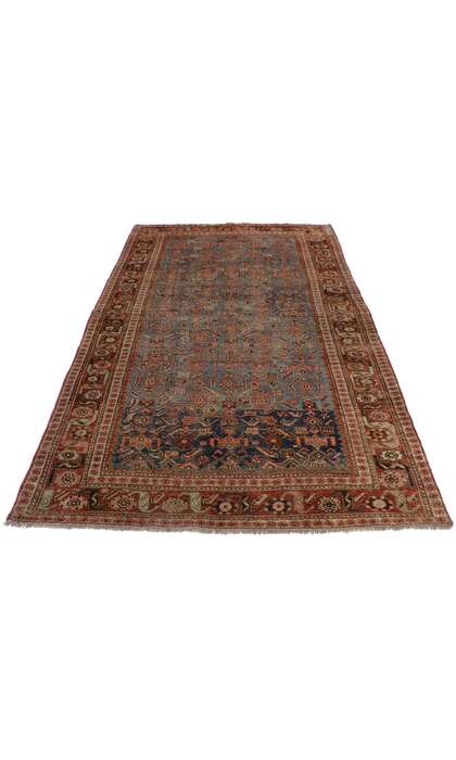 4 x 7 Antique Persian Bijar Rug 60926