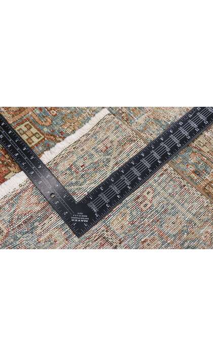 3 x 14 Antique Persian Heriz Rug 60933