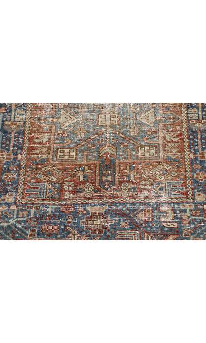 3 x 14 Antique Persian Heriz Rug 60933