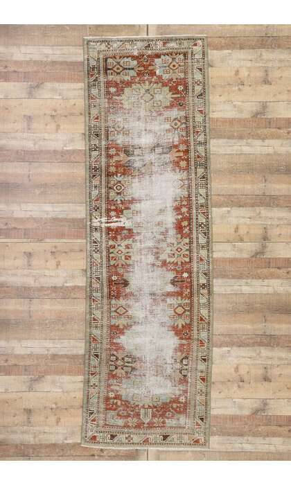 3 x 11 Antique Persian Malayer Runner 60939