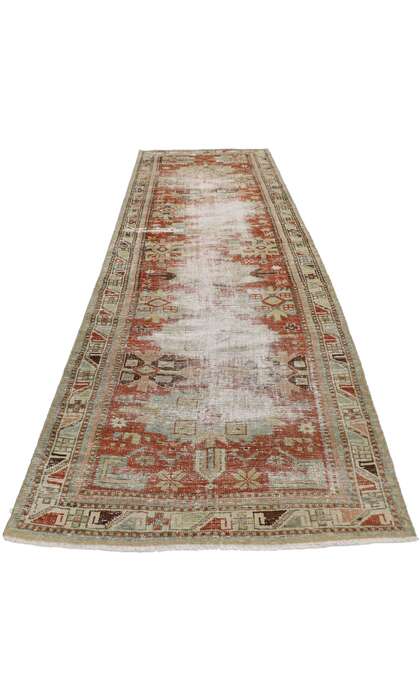 3 x 11 Antique Persian Malayer Runner 60939