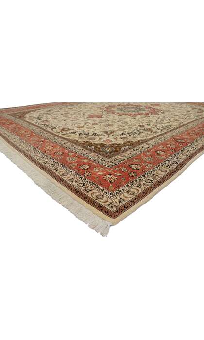 10 x 13 Antique Persian Tabriz Rug 77750
