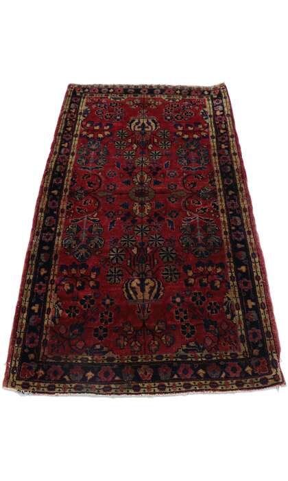 2 x 4 Antique Persian Sarouk Rug 78122
