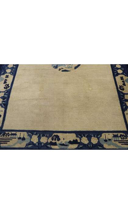 5 x 8 Vintage Chinese Peking Pictorial Rug 78124