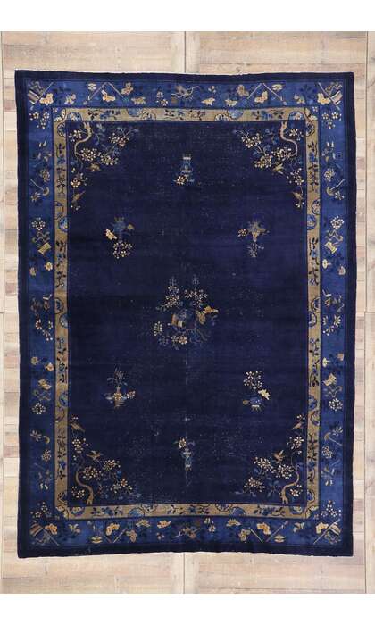 8 x 11 Vintage Chinese Rug 78125