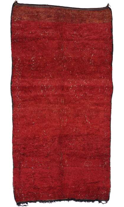 7 x 13 Vintage Red Beni MGuild Moroccan Rug 21208