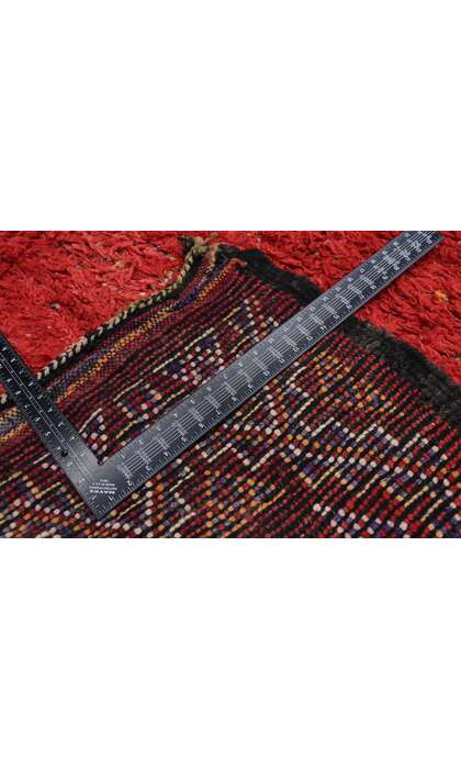 7 x 13 Vintage Red Beni MGuild Moroccan Rug 21208