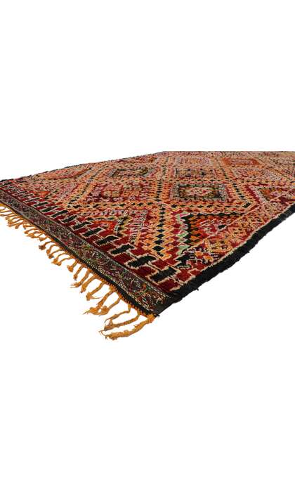 7 x 13 Vintage Moroccan Rug 21226