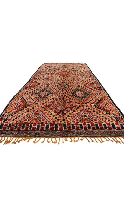 7 x 13 Vintage Moroccan Rug 21226