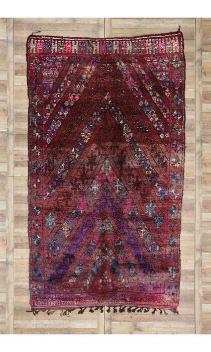 7 x 12 Vintage Moroccan Rug 21227