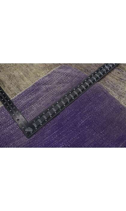 7 x 7 Vintage Purple Beni Mrirt Moroccan Rug 21257