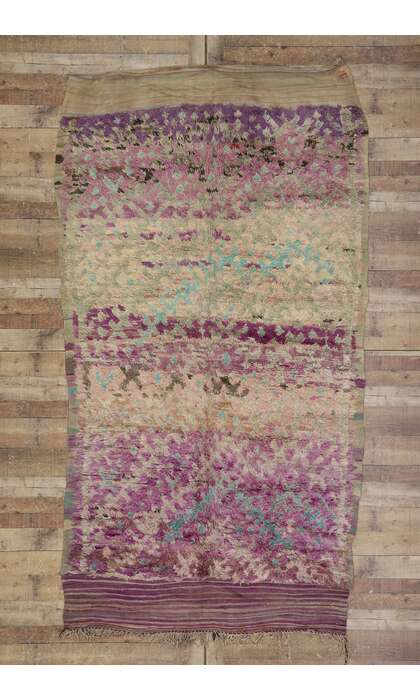 6 x 9 Vintage Purple Talsint Moroccan Rug 21281