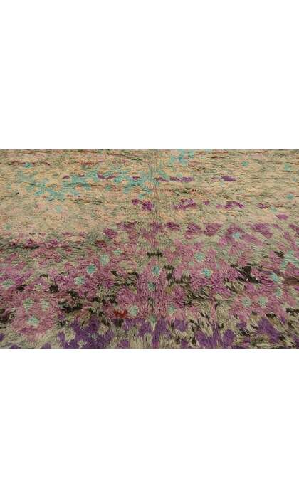6 x 9 Vintage Purple Talsint Moroccan Rug 21281