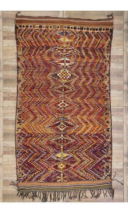 6 x 10 Vintage Moroccan Rug 21283