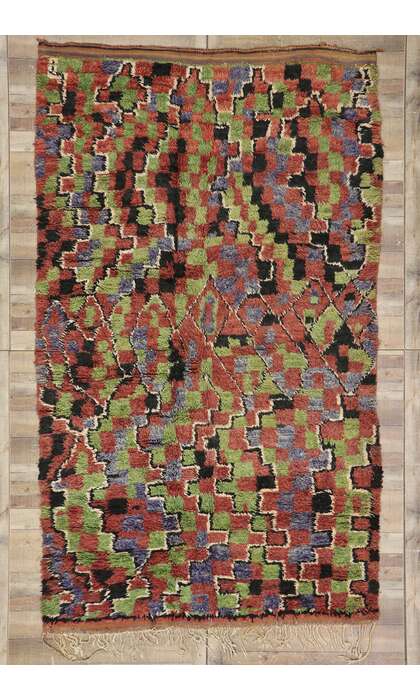 7 x 11 Vintage Moroccan Rug 21295