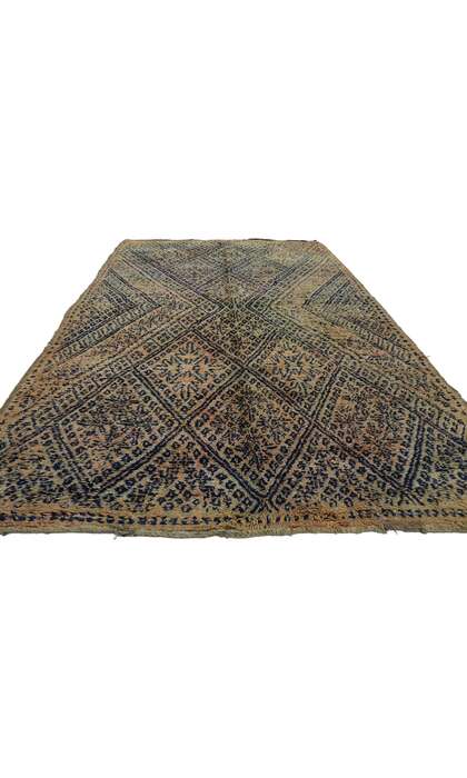 7 x 11 Vintage Moroccan Rug 21299