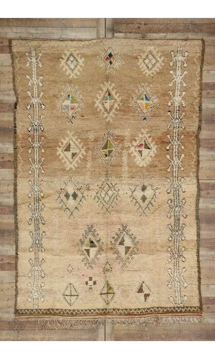 7 x 10 Vintage Moroccan Rug 21313