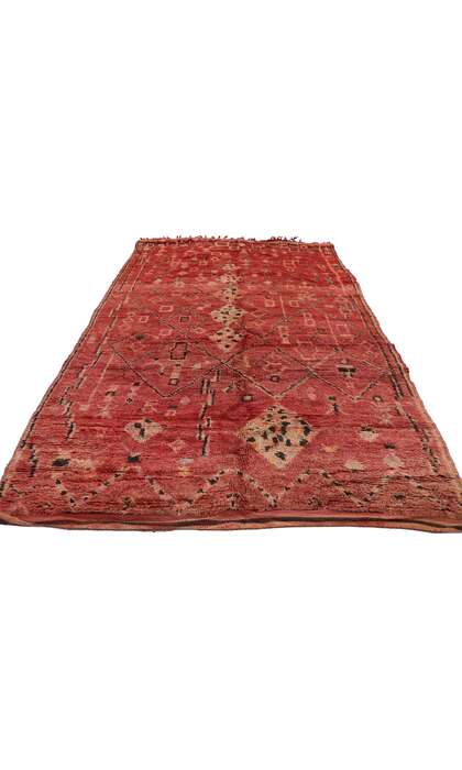 6 x 9 Vintage Moroccan Rug 21315