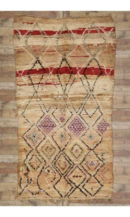5 x 9 Vintage Moroccan Rug 21316