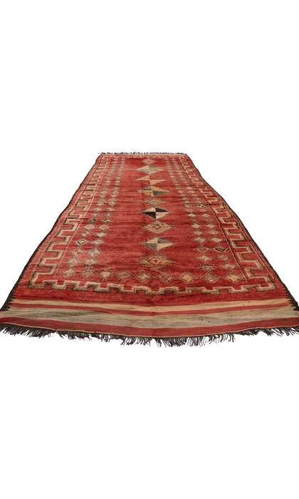 6 x 13 Vintage Red Taznakht Moroccan Rug 21332