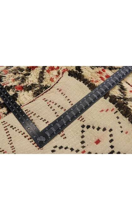 7 x 11 Vintage Beni Ourain Moroccan Rug 21394