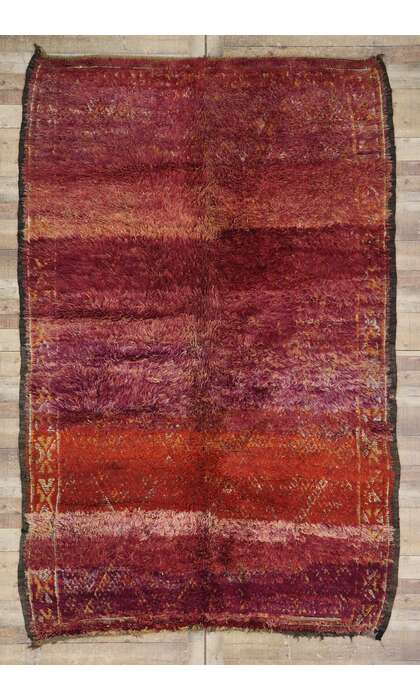 7 x 10 Vintage Beni MGuild Moroccan Rug 21418