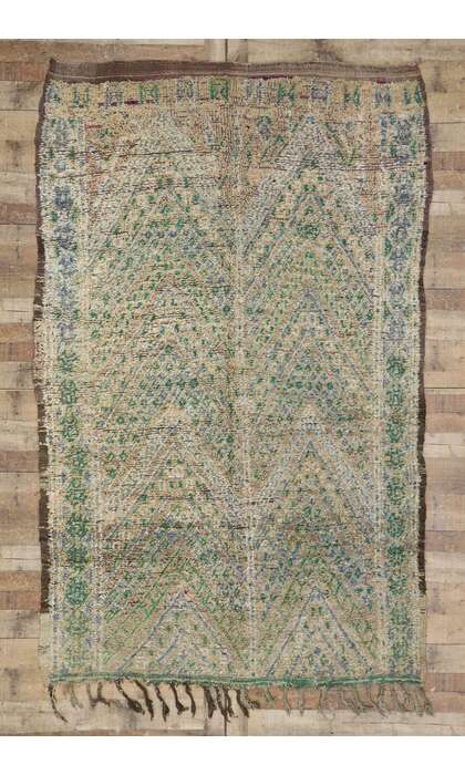 6 x 9 Vintage Moroccan Rug 21450