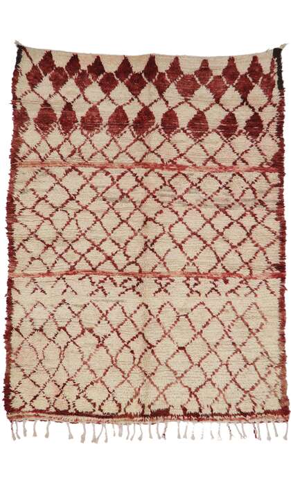 6 x 8 Vintage Moroccan Azilal Rug 21458